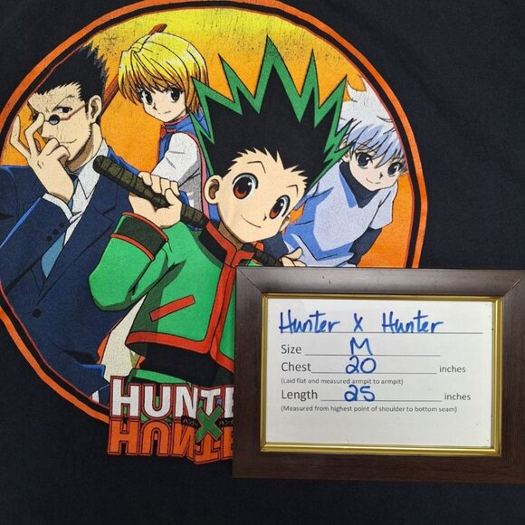 Hunter X Hunter Tee Shirt Mens Medium Graphic‎ Black Adult - Picture 5 of 7